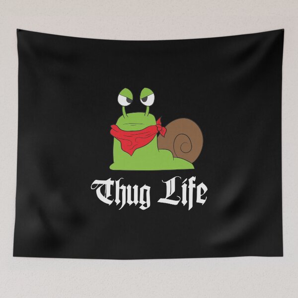 Item preview, Snail - Thug Life designed and sold by Mohja-Design.
