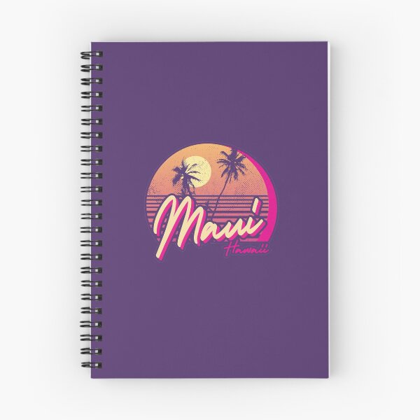 Item preview, Retro Maui Hawaii Sunset Beach Graphic designed and sold by Si Li.