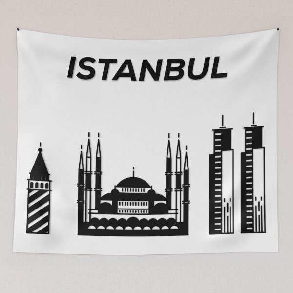 Item preview, Istanbul Skyline, Turkey designed and sold by marosharaf.