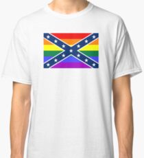 Gay Confederate Pride Flag Classic T-Shirt