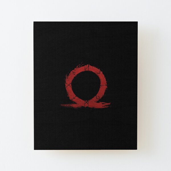 God of War - Omega Wood Mounted Print