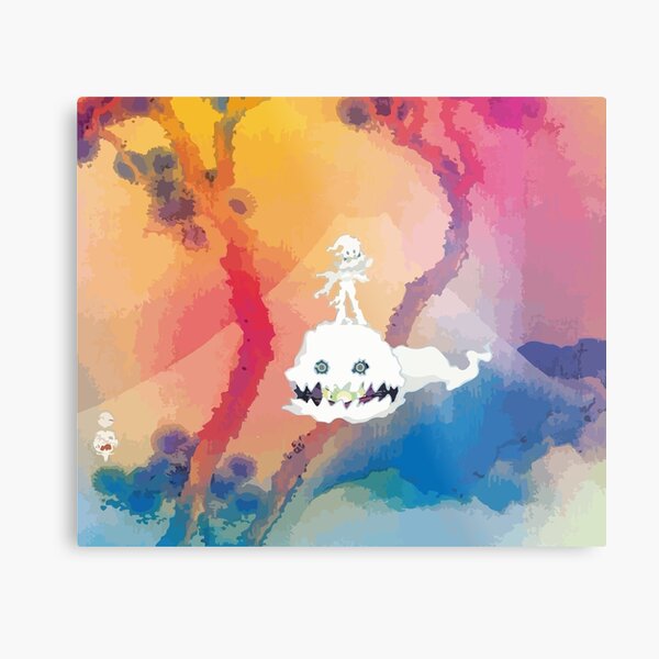 Kid See Ghosts Cover Metal Print