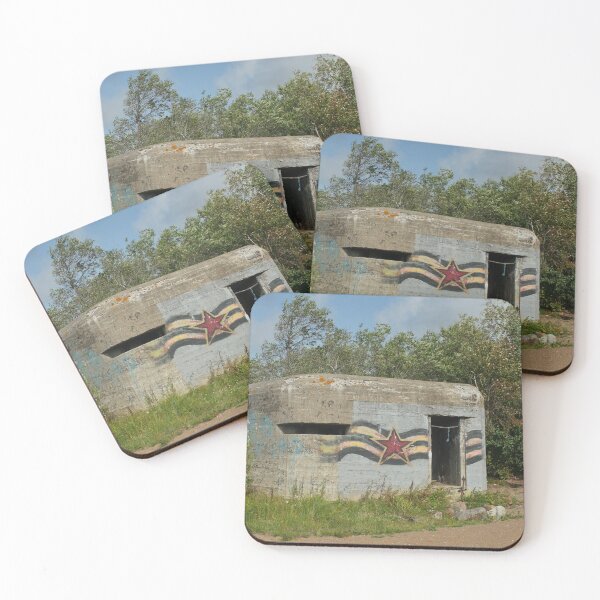 Item preview, Old soviet military pillbox with graffiti designed and sold by mrivserg.