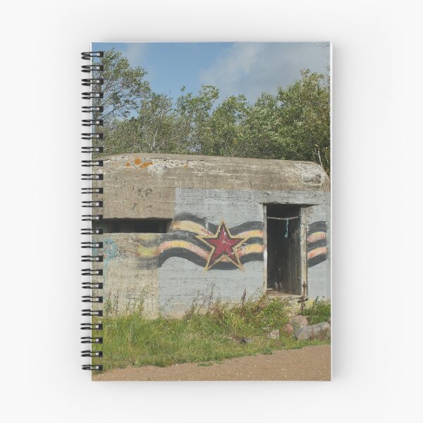 Item preview, Old soviet military pillbox with graffiti designed and sold by mrivserg.