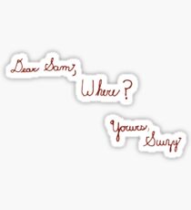 Dear Sam, Sticker