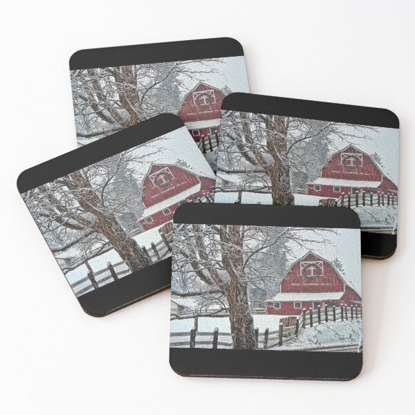 Item preview, Snowing at the Red Barn designed and sold by rharrisphotos.
