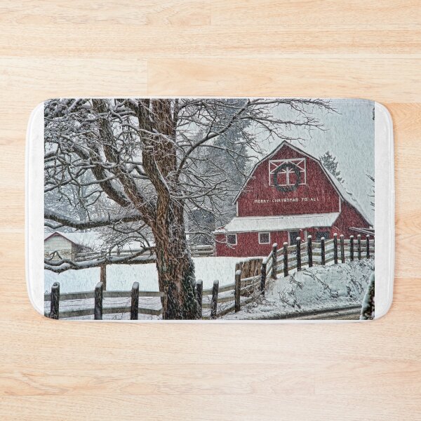 Item preview, Snowing at the Red Barn designed and sold by rharrisphotos.