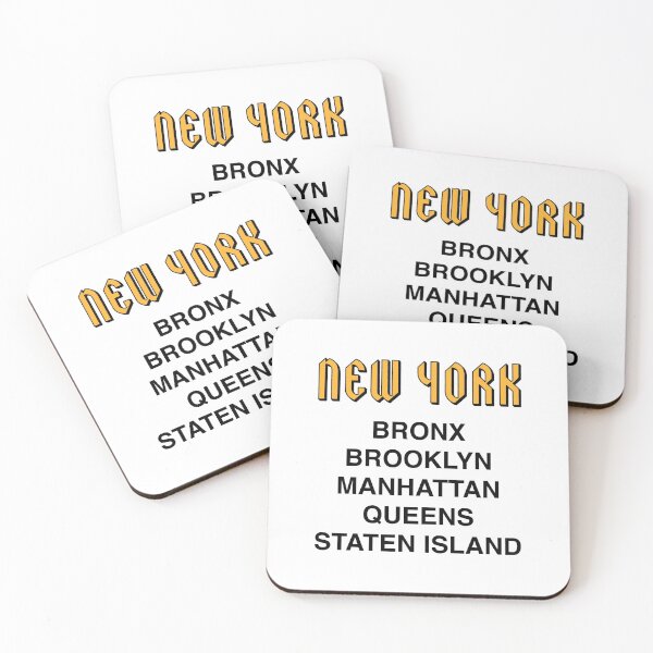 Item preview, New York Boroughs designed and sold by JamesShannon.
