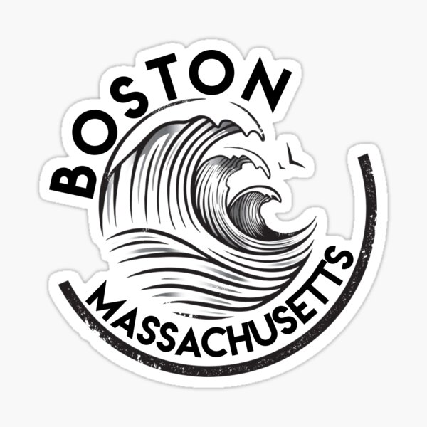 Boston Massachusetts Sticker