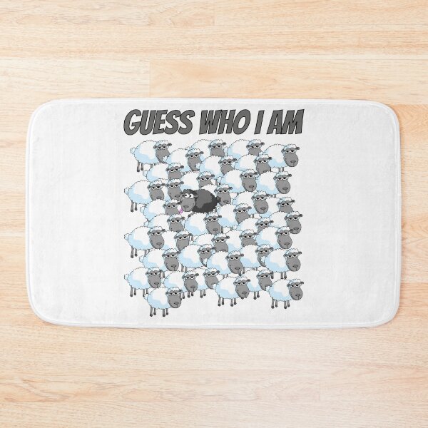 Item preview, Guess who i am! The black sheep. designed and sold by Dwarf-Monkey.