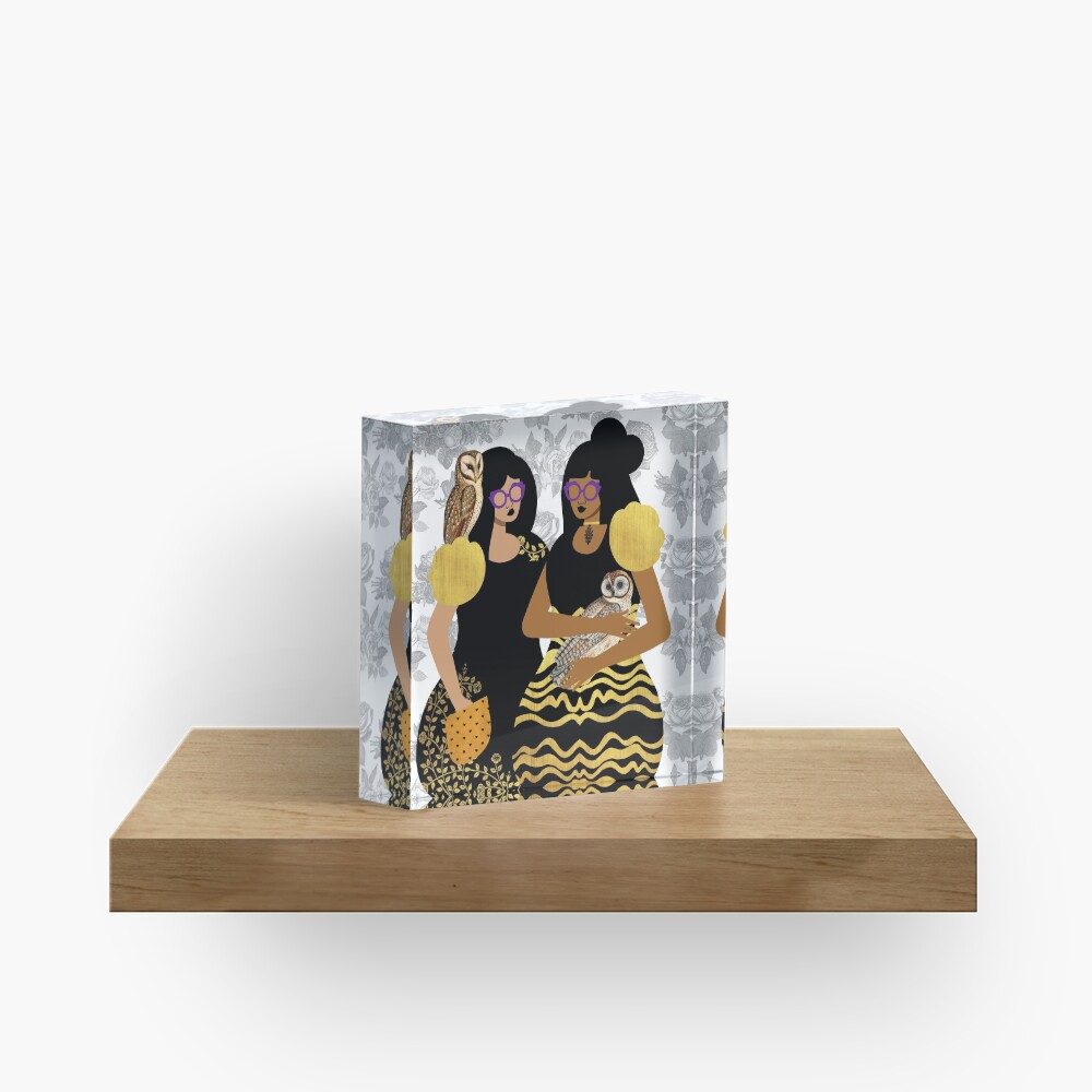 Goth Girls Acrylic Block