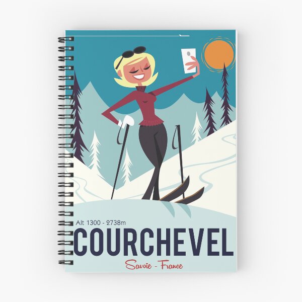 Item preview, Courchevel poster designed and sold by Gary Godel.