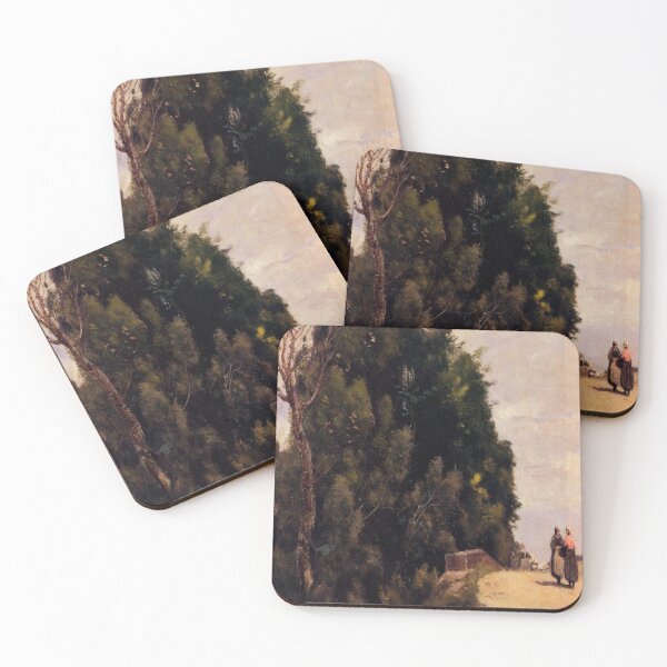 Item preview, The Little Bridge at Mantes-Camille Corot designed and sold by LexBauer.