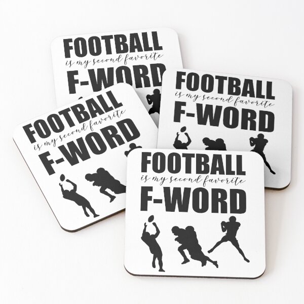 Item preview, Football is my second favorite F-Word designed and sold by faithfullyyours.