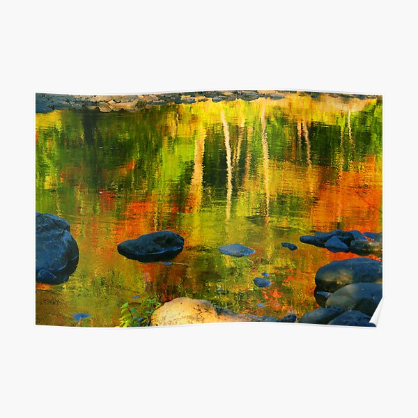Monet autumnal v2 Poster