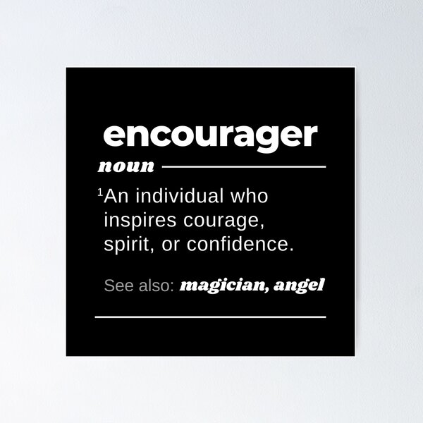 Item preview, Encourager White Cute Funny Gift Fun Spiritual Motivational Inspirational Wise Quote designed and sold by EpsilonEridani.
