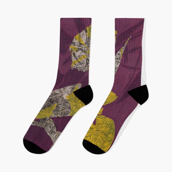 Item preview, Morning Glory in Charcoal, Chartreuse, and Fuchias  designed and sold by Ann McIntyre.