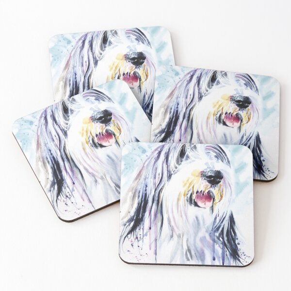 Item preview, Collie barbudo designed and sold by Emma Parrish.