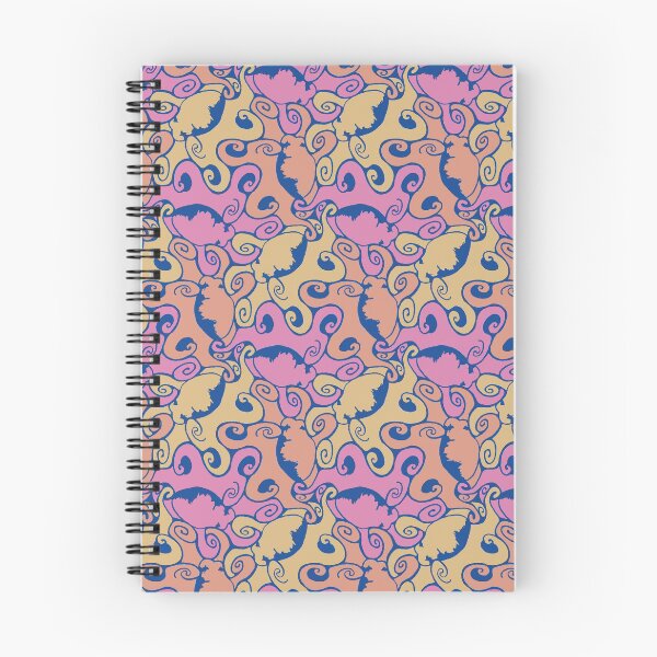 Item preview, Octopus tessellation in pink-orange designed and sold by jeanneius.