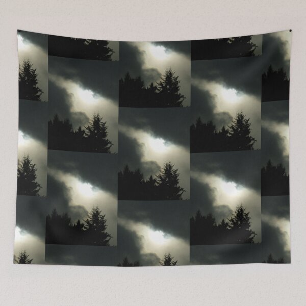 Item preview, Stormy weather over the Olympics  designed and sold by Elaine Bawden.