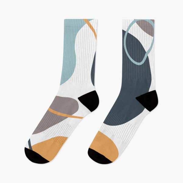 Item preview, Nordic abstract interior design shapes pattern designed and sold by trajeado14.
