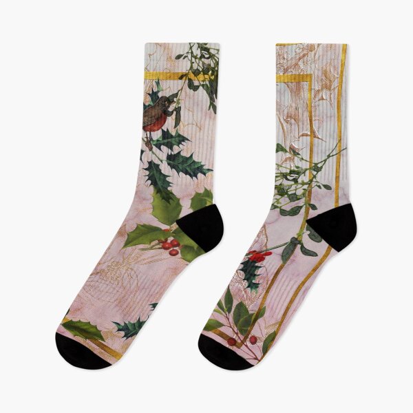 Item preview, Holly and Mistletoe designed and sold by RoxanneG.
