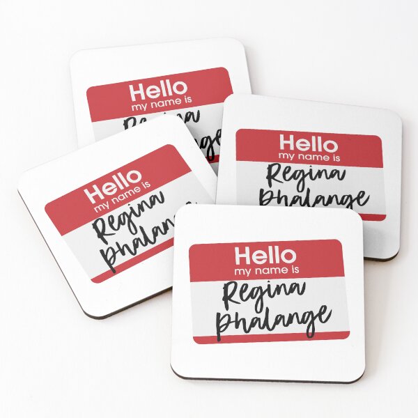 Item preview, Hello My Name Is Regina Phalange designed and sold by izzydoodlesshop.