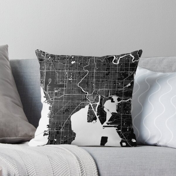 Item preview, Tampa Florida Map designed and sold by Kara515.
