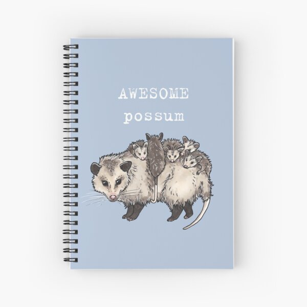 Possum - Animal series Spiral Notebook