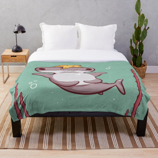 Hammerhead Shark Throw Blanket