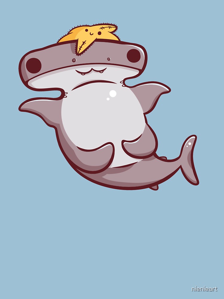 "Hammerhead Shark" T-shirt by nienieart | Redbubble