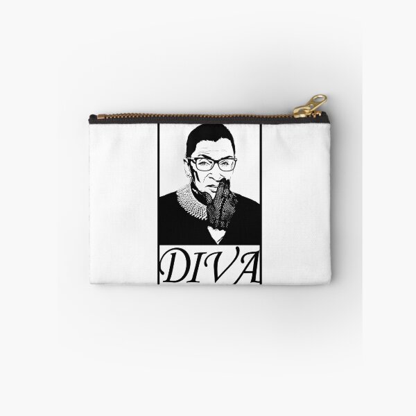 Item preview, Supreme Court Justice Ruth Bader Ginsburg - Notorious RBG - Diva - Feminist Icon - Gender Equality - Justice for All - Liberal and Democrat Hero designed and sold by SolissDesigns.