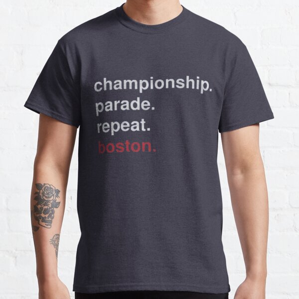 Majestic Boys Red Sox WS Champ Parade Graphic T-Shirt Black