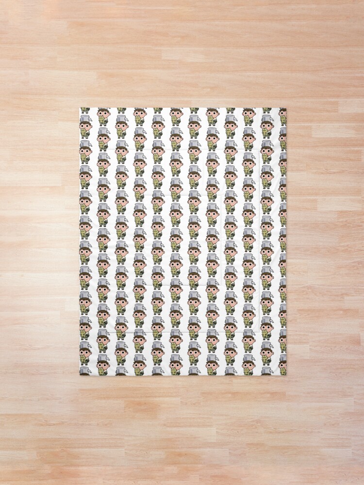 Alternate view of Greg and the frog Comforter