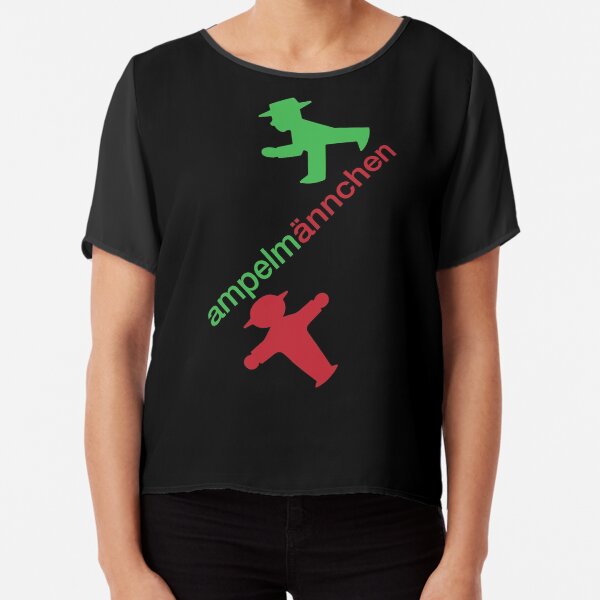 ampelmännchen Chiffon Top