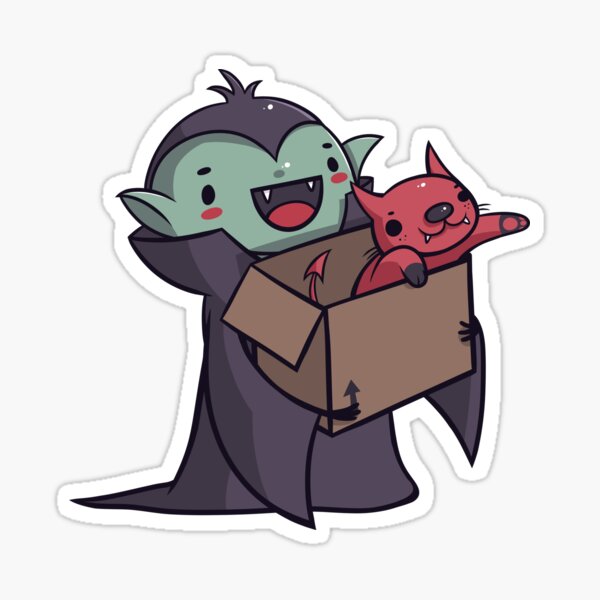 Vlad the Vampire Sticker