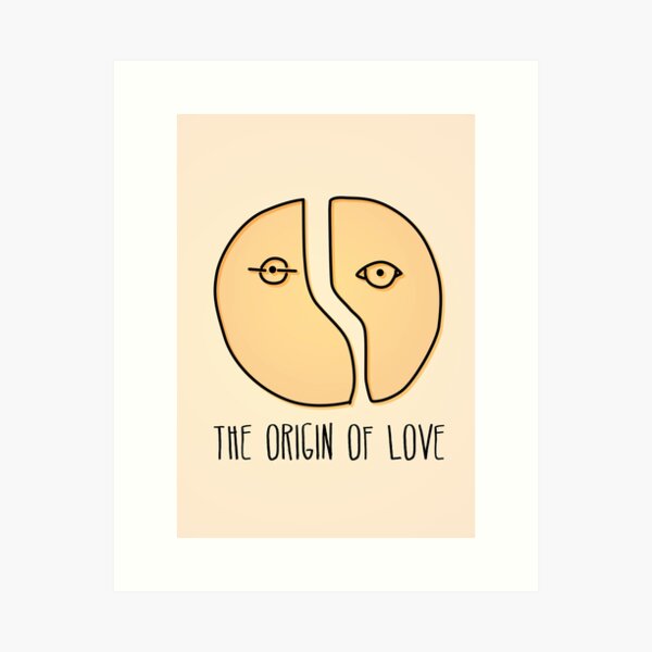 The Origin Of Love Art Prints for Sale Redbubble