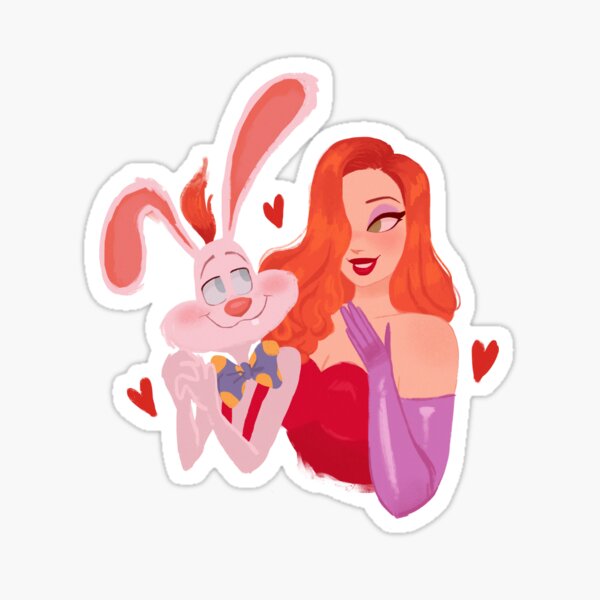 Jessica Rabbit Sticker by norahsbe