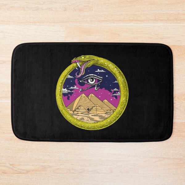 Item preview, Egyptian Pyramids Ouroboros designed and sold by underheaven.