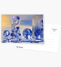 Surreal Merry Christmas card Postcards