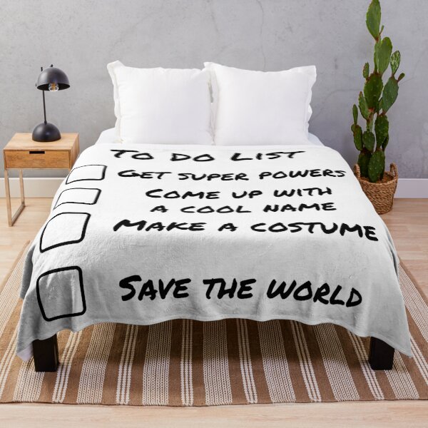 Item preview, To Do List (Superhero Version) designed and sold by CenturyComics.