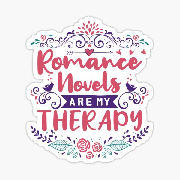 Romance Books Aesthetic Stickers for Sale