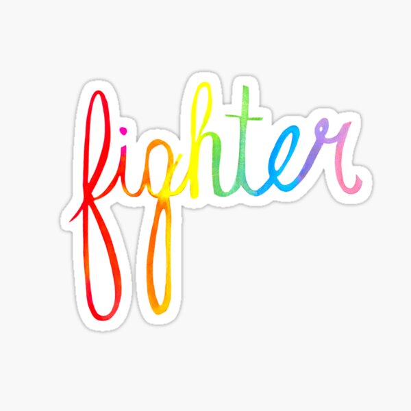 Fighter Sticker