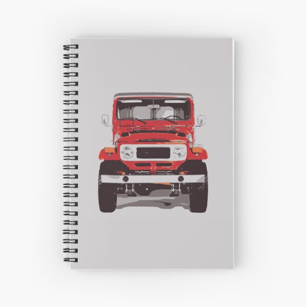1981 Toyota Land Cruiser FJ40 Spiral Notebook