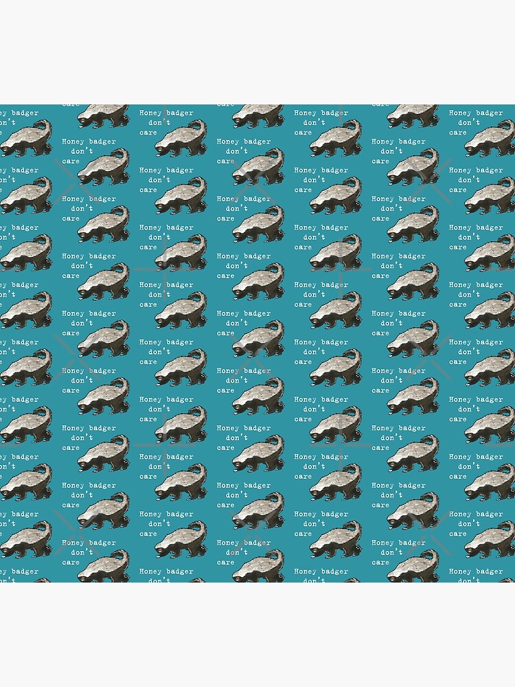 Honey badger dont care - Animal series by BeeHappyShop