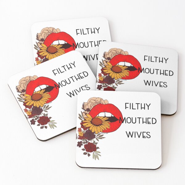 Item preview, Filthy Mouthed Wives- Lips Red and Black  designed and sold by LordGraceArt.