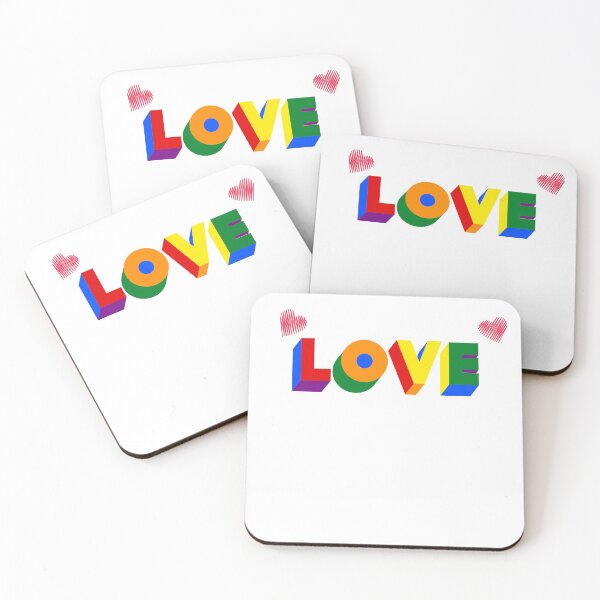 Item preview, Gay Pride Rainbow Love  designed and sold by SparkleLiveLife.