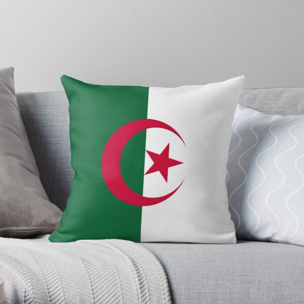 Drapeau de l'Algérie Coussin