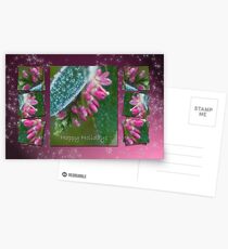 Dressed in ice crystals - Happy Holidays Postcards