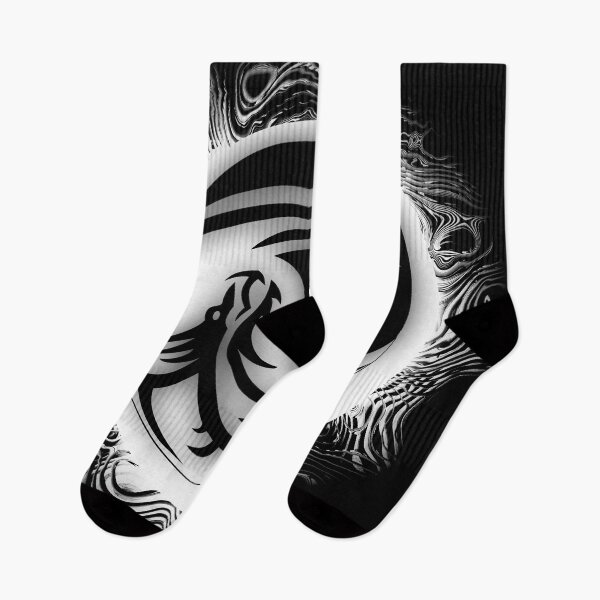 Item preview, Yin and Yang Dragons Black and White designed and sold by NaturePrints.
